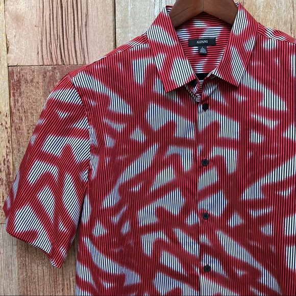 Alfani Graffiti Shirt L - Picture 3 of 7